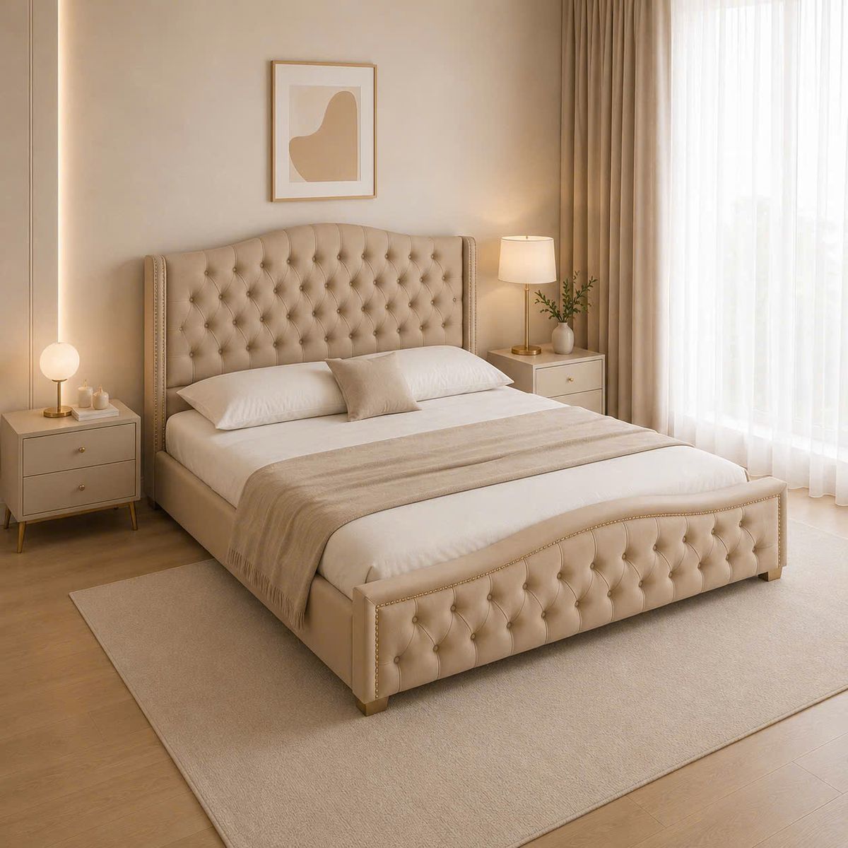 Giường Chesterfield - Image 19