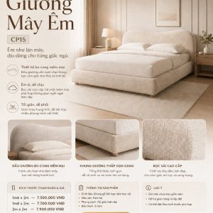 Giường Mây Êm - NORVI Living