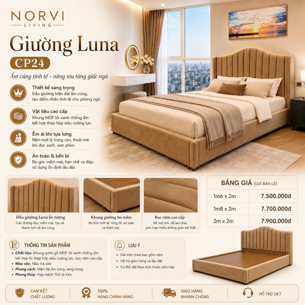 Giường Luna