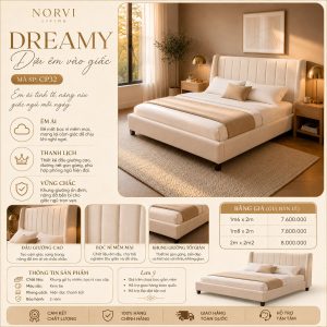 Giường Dreamy - NORVI Living