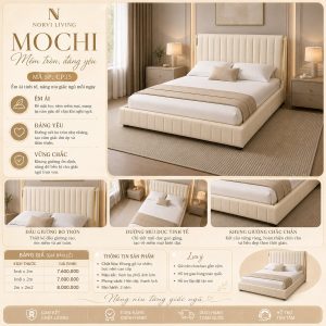 Giường Mochi - NORVI Living