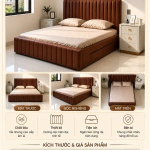 Giường Velvet