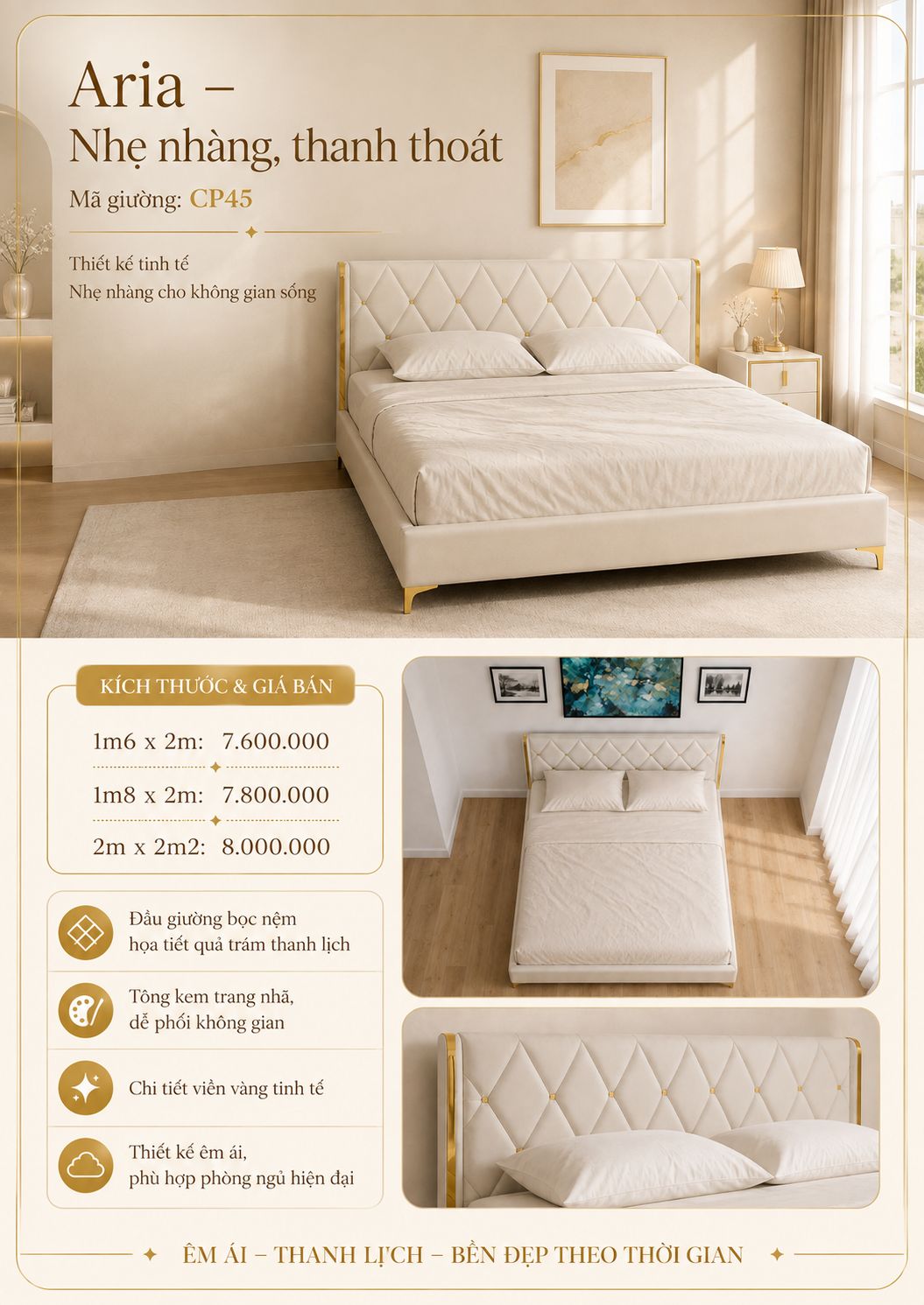 Giường Aria - Image 2