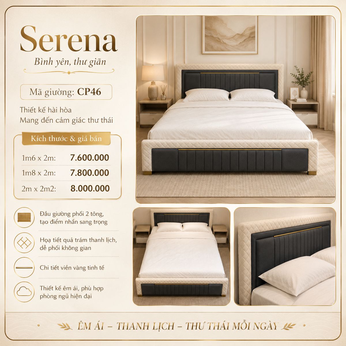 Giường Serena - Image 3