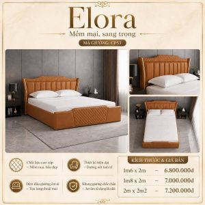 Giường Elora - NORVI Living
